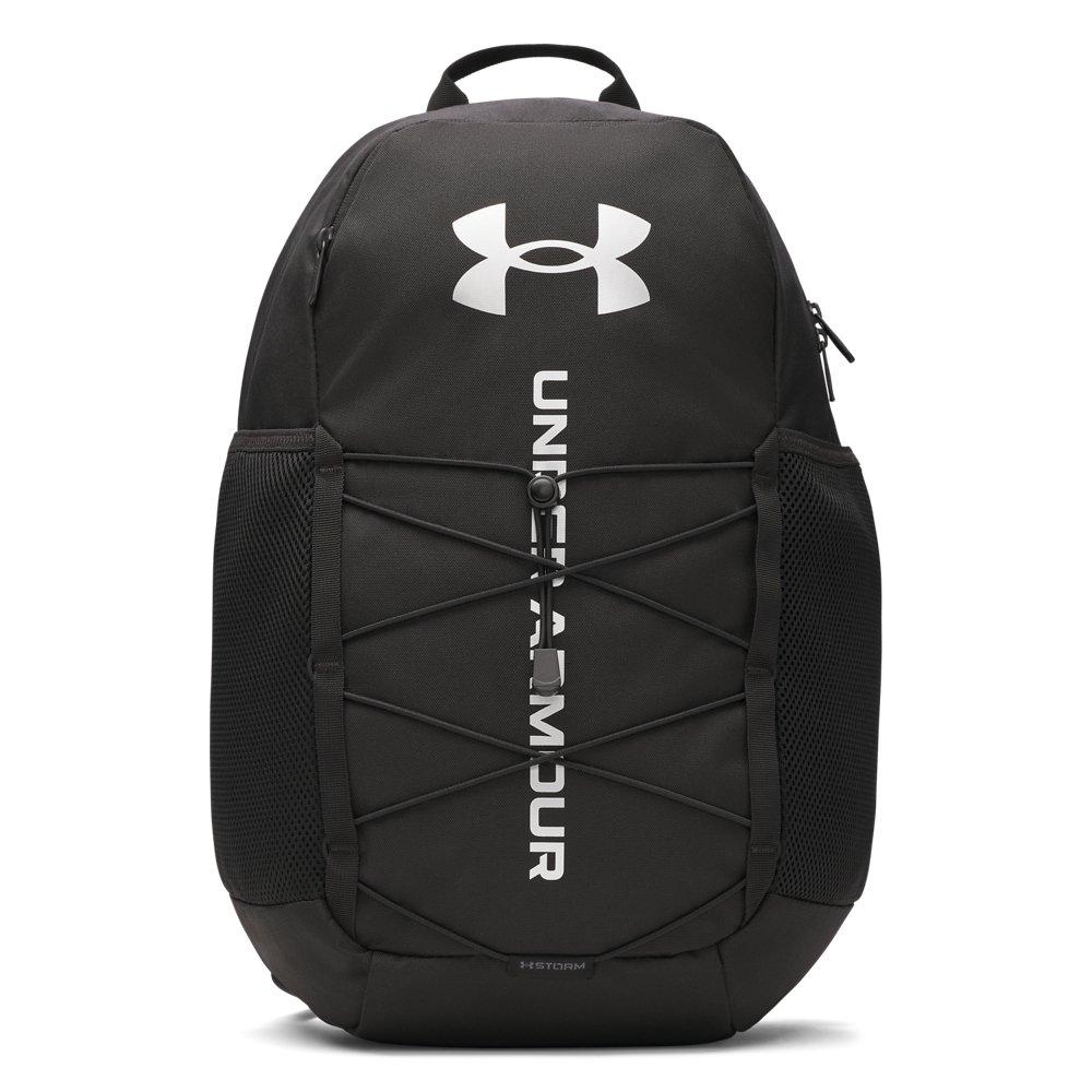 Under Armour Hustle Sport 6.0 Backpack - Black/Metallic Silver - BLACK/SILVER